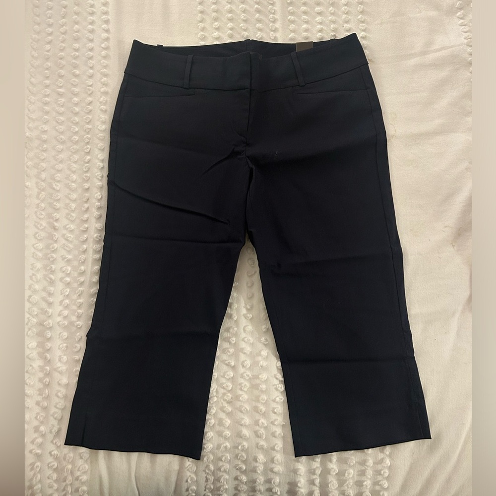 The Limited Exact Stretch Capri — Navy